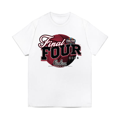 South Carolina - NCAA Women's Basketball : - Final Four NCAA® March Madness® 2026 Roster List Comfort Colors T-Shirt-0
