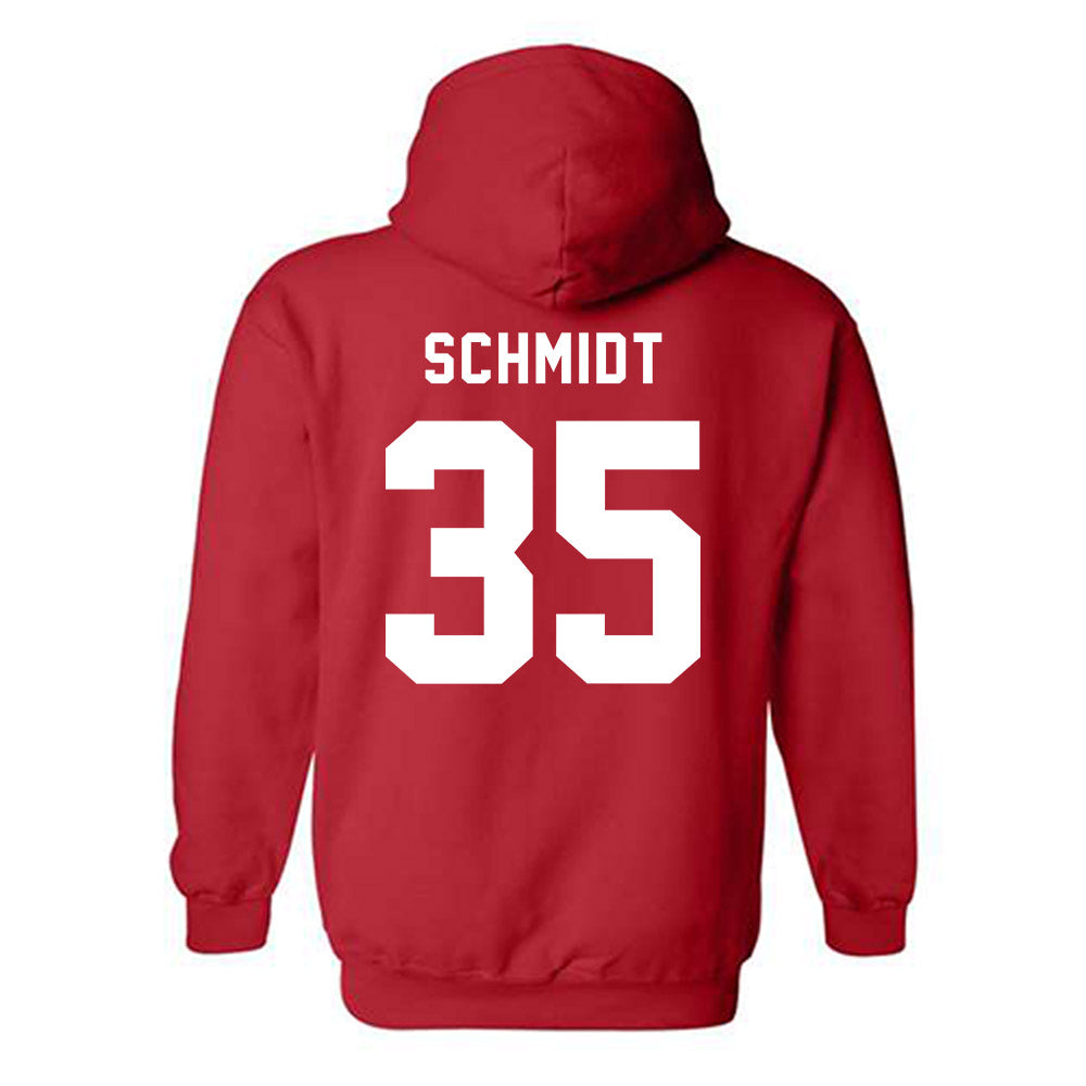 Texas Tech - NCAA Softball : Nikolette Schmidt - Shersey Hooded Sweatshirt-1