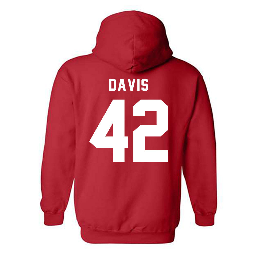 Texas Tech - NCAA Softball : Mihyia Davis - Shersey Hooded Sweatshirt-1