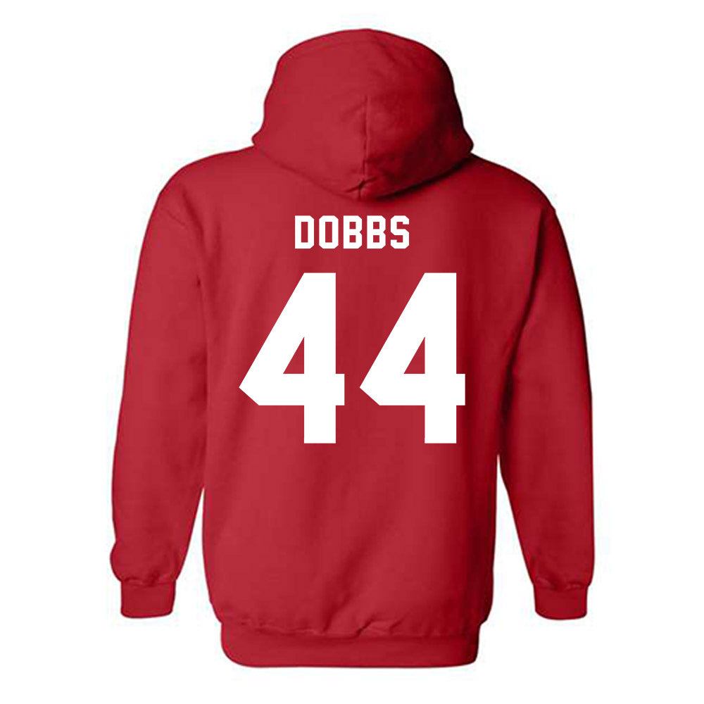 Texas Tech - NCAA Softball : Allyson Dobbs - Shersey Hooded Sweatshirt-1