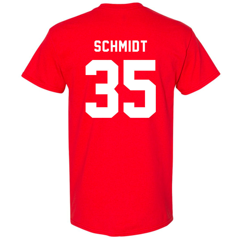 Texas Tech - NCAA Softball : Nikolette Schmidt - Shersey T-Shirt-1