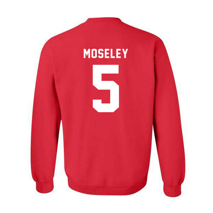 Texas Tech - NCAA Men's Basketball : Josiah MoseleyCrewneck Sweatshirt-1