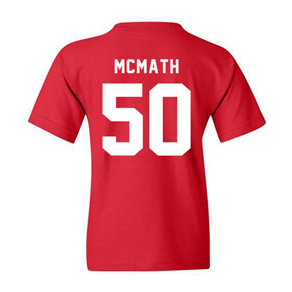 Texas Tech - NCAA Football : Patrick McMath - Youth T-Shirt-1
