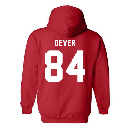 Texas Tech - NCAA Football : Michael Dever - Hooded Sweatshirt-1