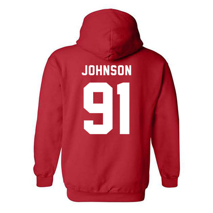 Texas Tech - NCAA Football : Krush Johnson - Hooded Sweatshirt-1
