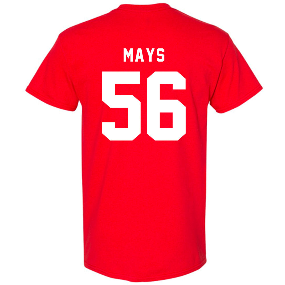 Texas Tech - NCAA Football : Jerald Mays - T-Shirt-1