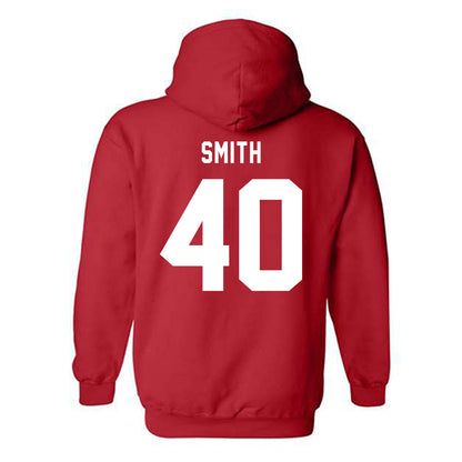 Texas Tech - NCAA Football : Wesley Smith - Sports Shersey Hooded Sweatshirt-1