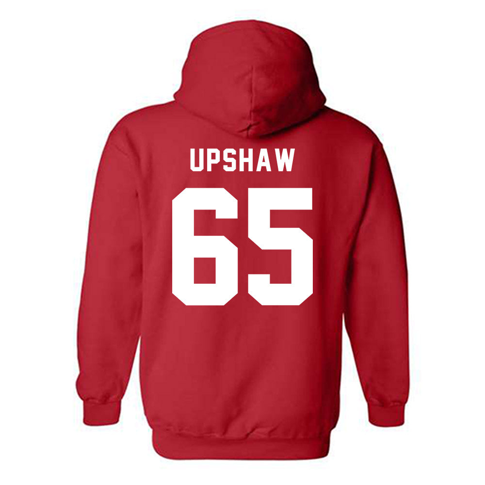 Texas Tech - NCAA Football : Danthis Upshaw - Hooded Sweatshirt-1