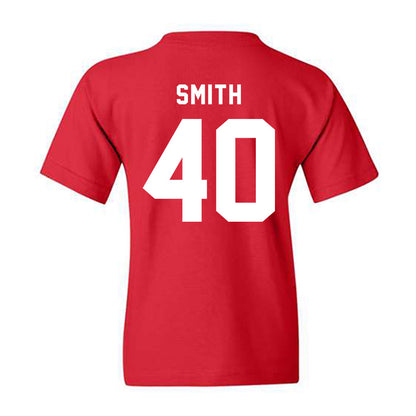 Texas Tech - NCAA Football : Wesley Smith - Youth T-Shirt-1