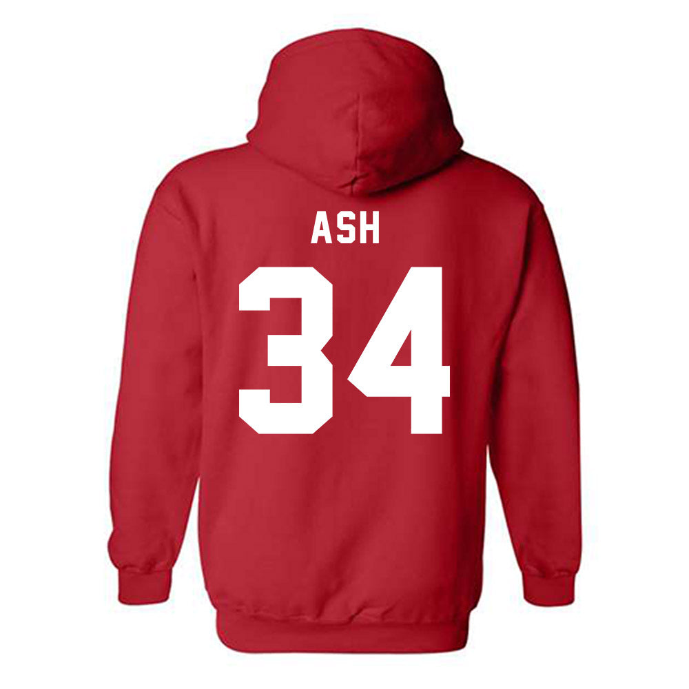 Texas Tech - NCAA Football : Jude Ash - Hooded Sweatshirt-1