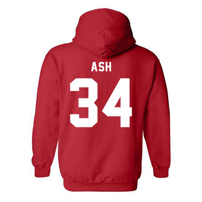 Texas Tech - NCAA Football : Jude Ash - Hooded Sweatshirt-1