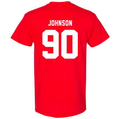 Texas Tech - NCAA Football : Ayden Johnson - Sports Shersey T-Shirt-1