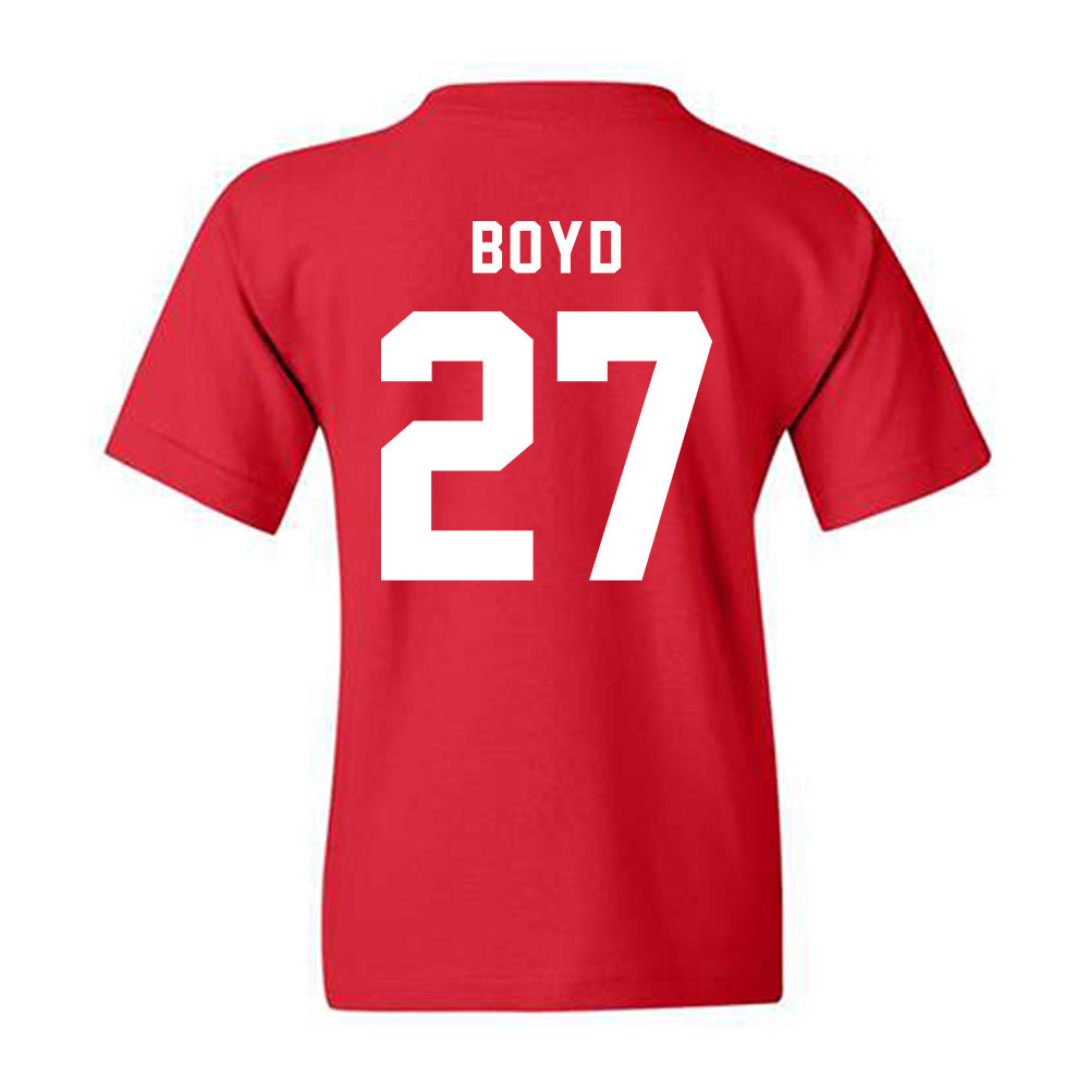 Texas Tech - NCAA Football : Amier Boyd - Youth T-Shirt-1