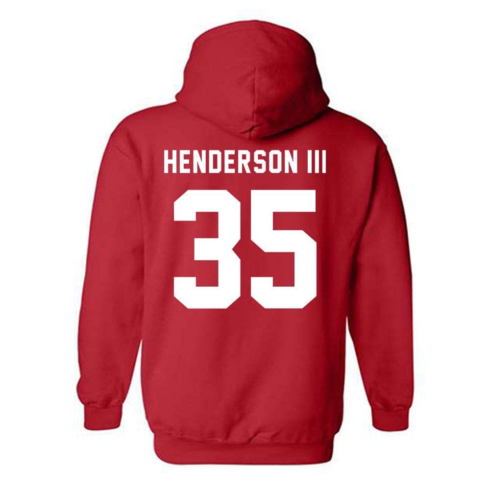 Texas Tech - NCAA Football : Michael Henderson III - Hooded Sweatshirt-1