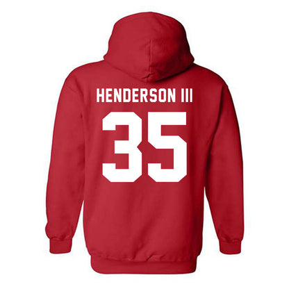 Texas Tech - NCAA Football : Michael Henderson III - Hooded Sweatshirt-1