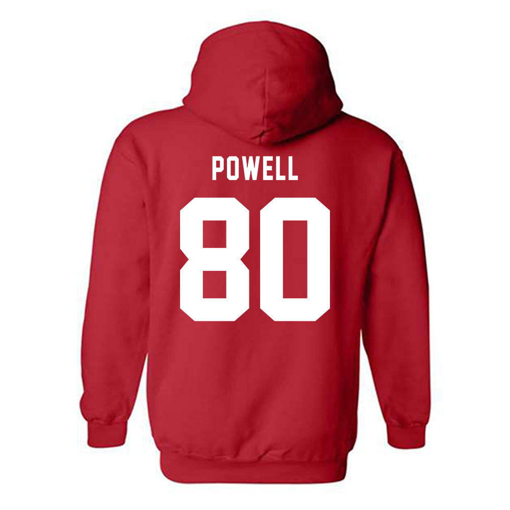 Texas Tech - NCAA Football : Kai Powell - Sports Shersey Hooded Sweatshirt-1