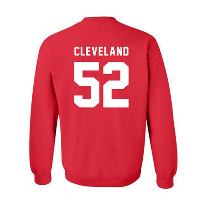 Texas Tech - NCAA Football : Cash Cleveland - Crewneck Sweatshirt-1