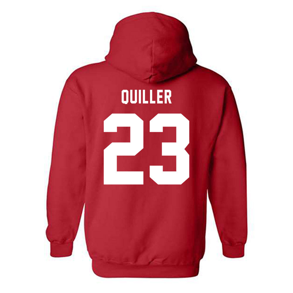 Texas Tech - NCAA Football : Maddox Quiller - Sports Shersey Hooded Sweatshirt-1