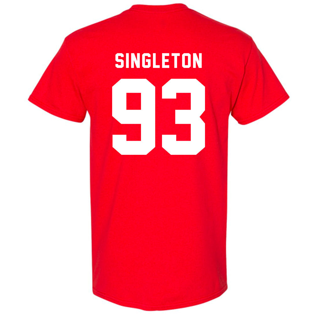 Texas Tech - NCAA Football : Dylan Singleton - T-Shirt-1