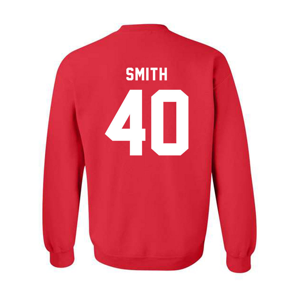 Texas Tech - NCAA Football : Wesley Smith - Crewneck Sweatshirt-1