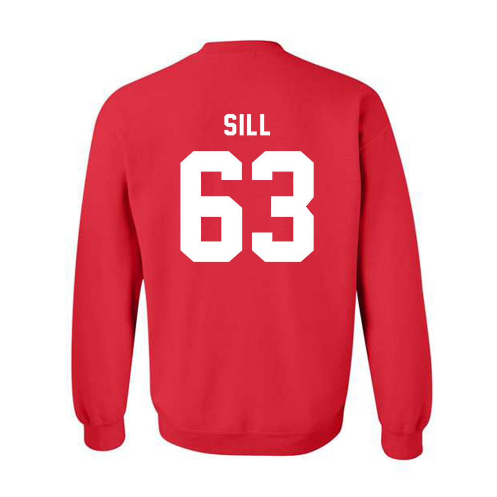 Texas Tech - NCAA Football : Daniel Sill - Crewneck Sweatshirt-1