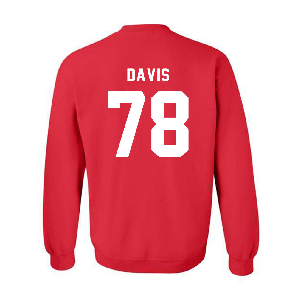 Texas Tech - NCAA Football : Ellis Davis - Crewneck Sweatshirt-1