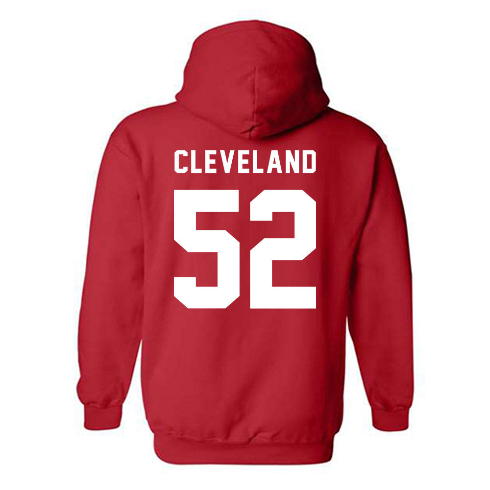 Texas Tech - NCAA Football : Cash Cleveland - Hooded Sweatshirt-1