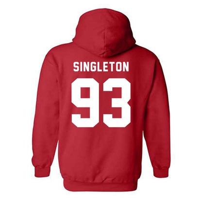 Texas Tech - NCAA Football : Dylan Singleton - Hooded Sweatshirt-1