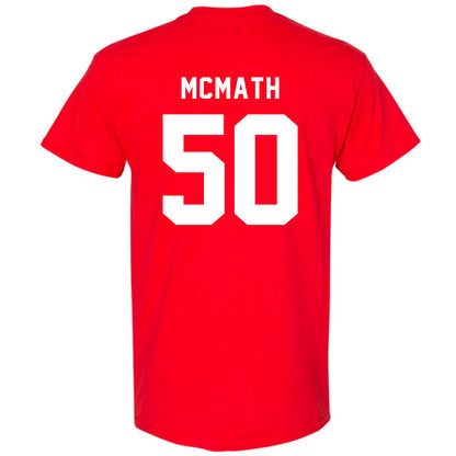 Texas Tech - NCAA Football : Patrick McMath - T-Shirt-1