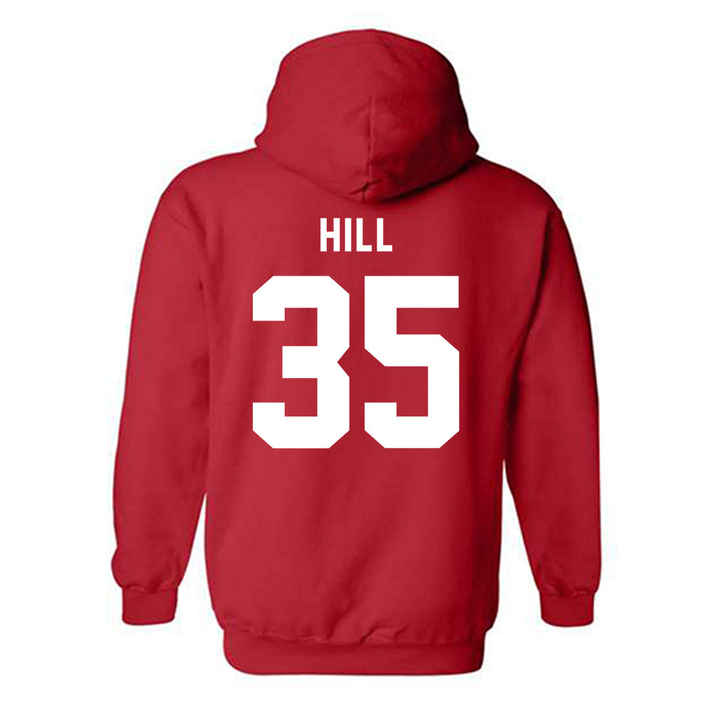 Texas Tech - NCAA Football : Adam Hill - Hooded Sweatshirt-1