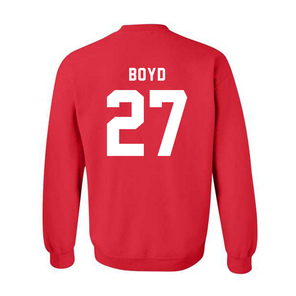 Texas Tech - NCAA Football : Amier Boyd - Crewneck Sweatshirt-1