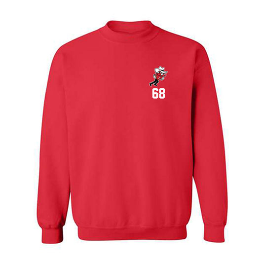 Texas Tech - NCAA Football : Ren Brown - Sports Shersey Crewneck Sweatshirt-0