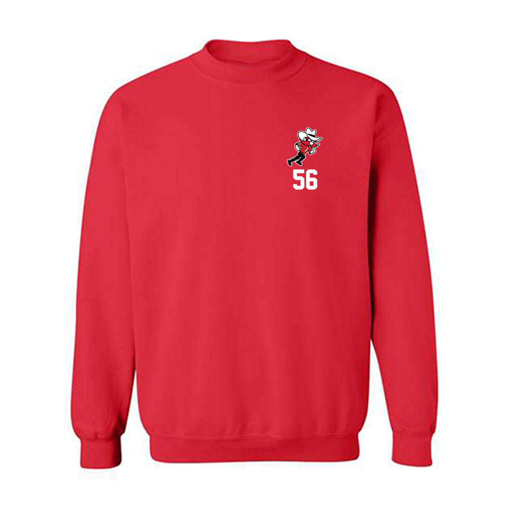 Texas Tech - NCAA Football : Jerald Mays - Sports Shersey Crewneck Sweatshirt-0