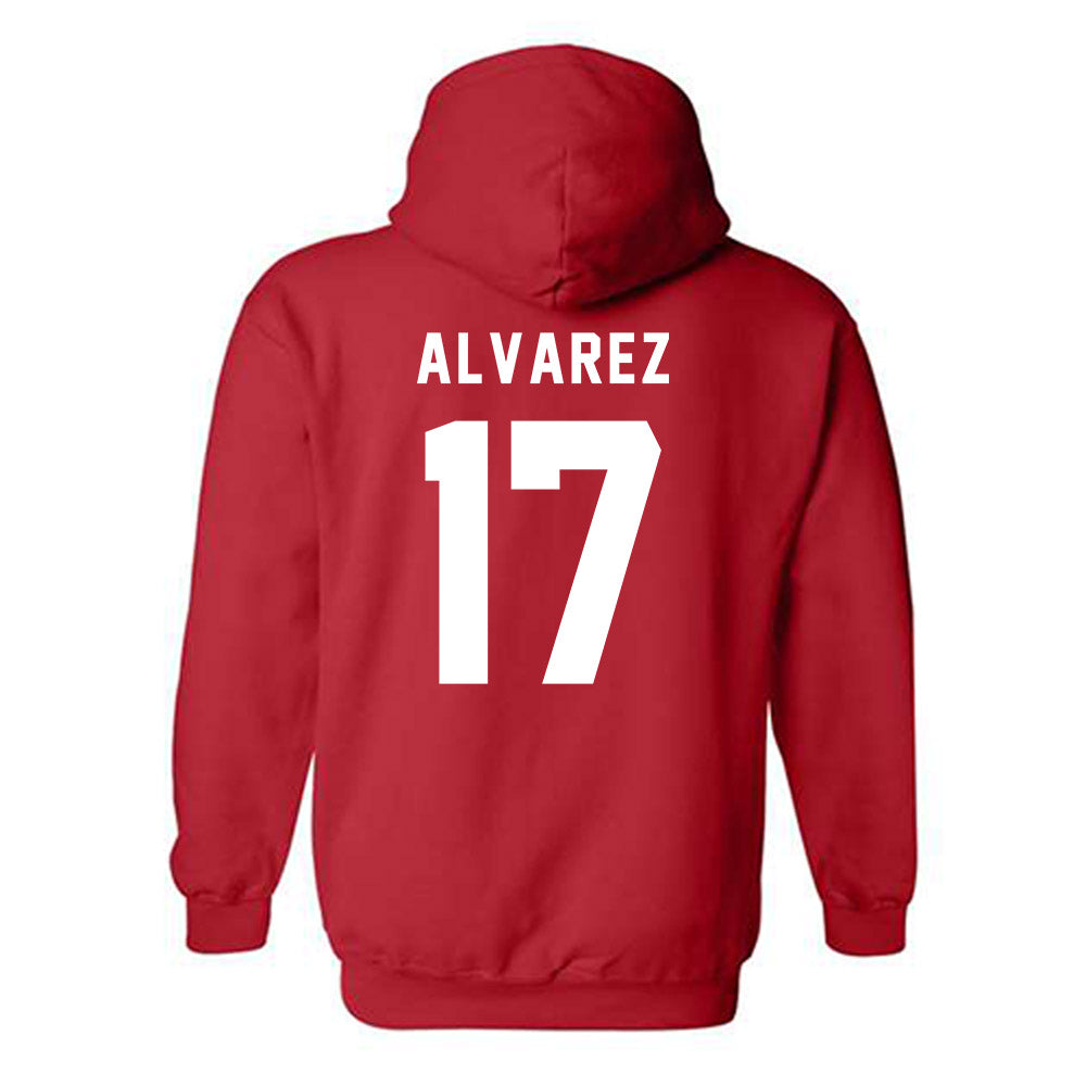 Texas Tech - NCAA Women's Soccer : Lauren AlvarezHooded Sweatshirt-1