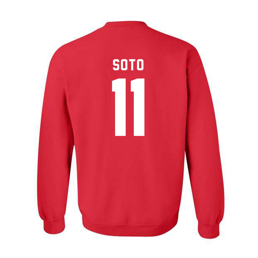Texas Tech - NCAA Women's Soccer : Chloe SotoCrewneck Sweatshirt-1