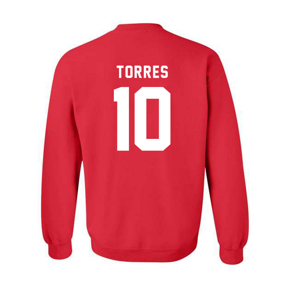 Texas Tech - NCAA Women's Soccer : Emma TorresCrewneck Sweatshirt-1