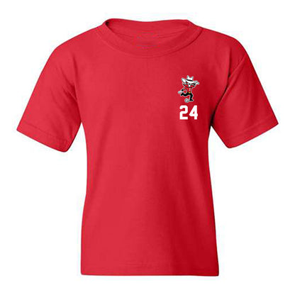Texas Tech - NCAA Women's Soccer : Madi PattersonYouth T-Shirt-0