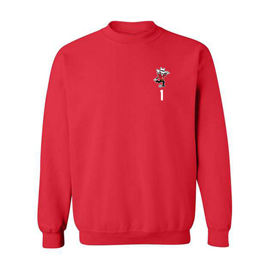 Texas Tech - NCAA Women's Soccer : Adelyn ToddCrewneck Sweatshirt-0