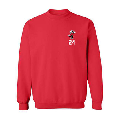 Texas Tech - NCAA Women's Soccer : Madi PattersonCrewneck Sweatshirt-0