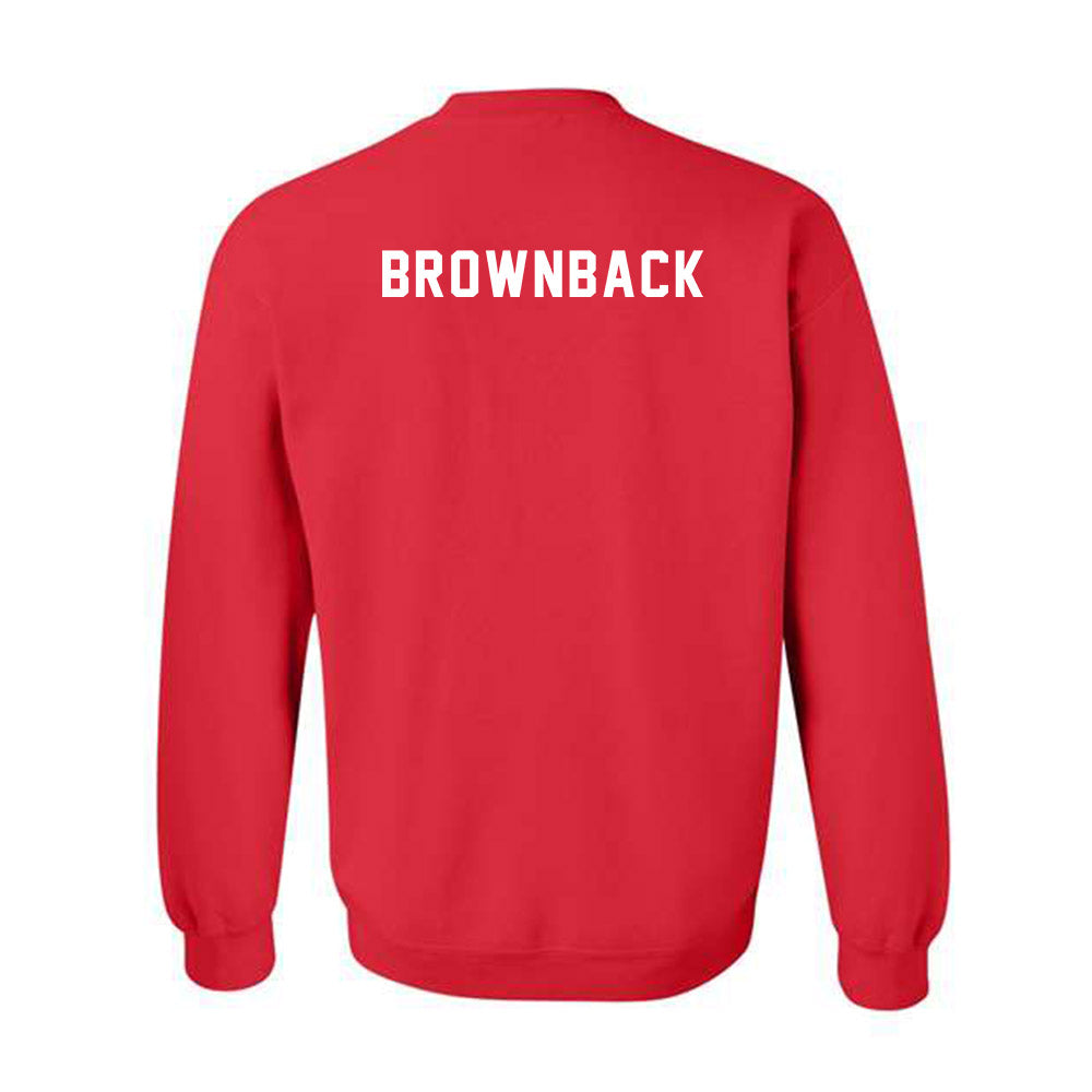 Texas Tech - NCAA Women's Tennis : Ella Brownback - Shersey Crewneck Sweatshirt-1