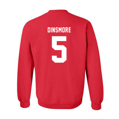 Texas Tech - NCAA Women's Volleyball : Elia Dinsmore - Sports Shersey Crewneck Sweatshirt-1