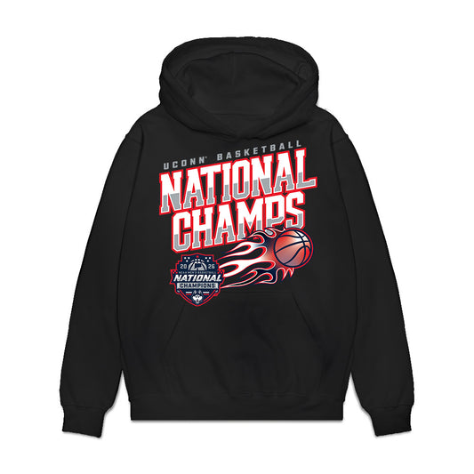 UConn - NCAA Men's Basketball : Jaye NashPremium Hooded Sweatshirt-0