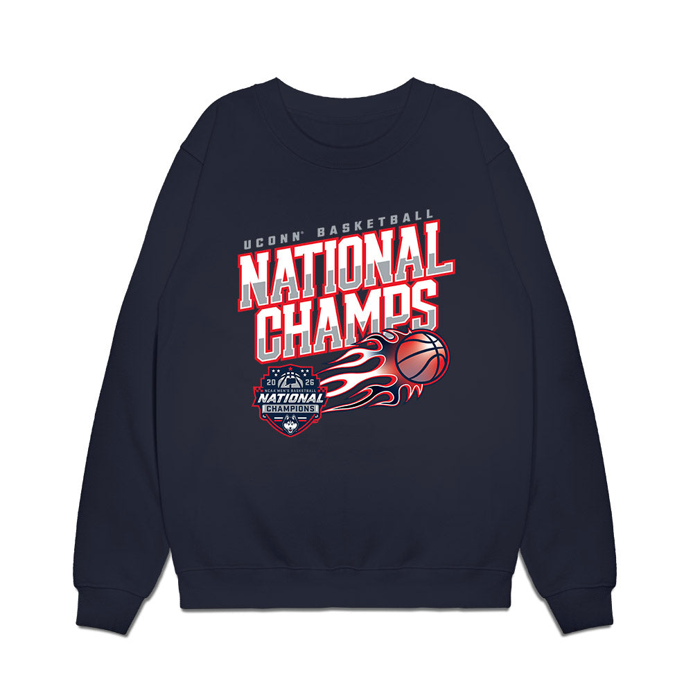 UConn - NCAA Men's Basketball : Silas Demary JrPremium Crewneck Sweatshirt-0