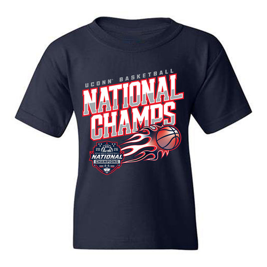 UConn - NCAA Men's Basketball : Jaye NashYouth T-Shirt-0