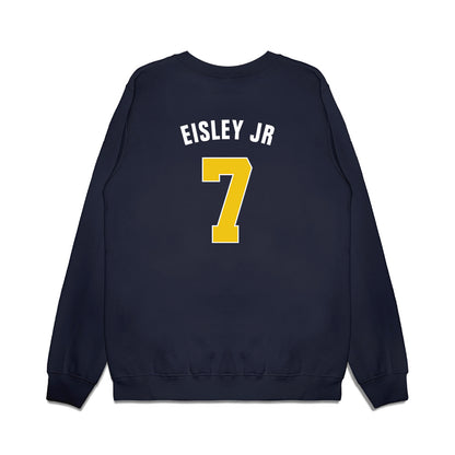 Michigan - NCAA Men's Basketball : Howard Eisley Jr - National Champions NCAA® March Madness® 2026 Premium Crewneck Sweatshirt-1
