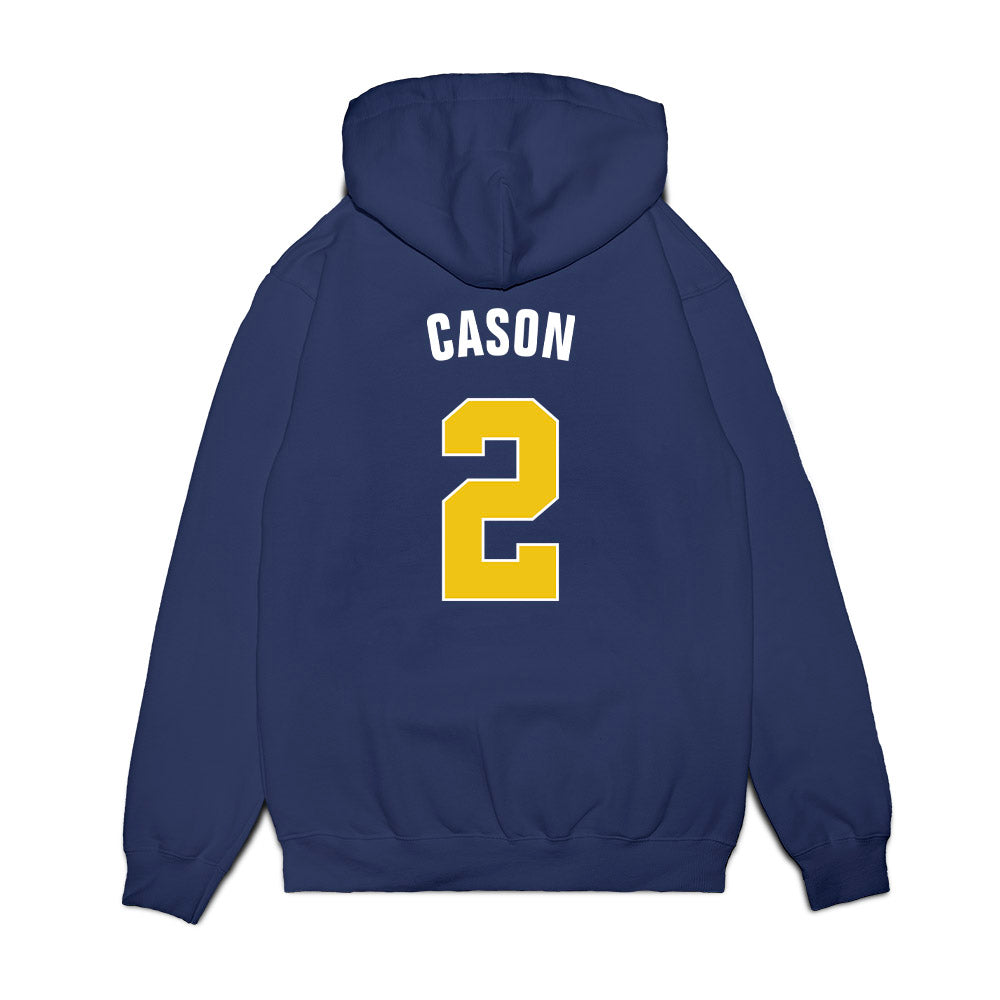 Michigan - NCAA Men's Basketball : Lorenzo Cason - NCAA® National Champions Fleece Hooded Sweatshirt-1