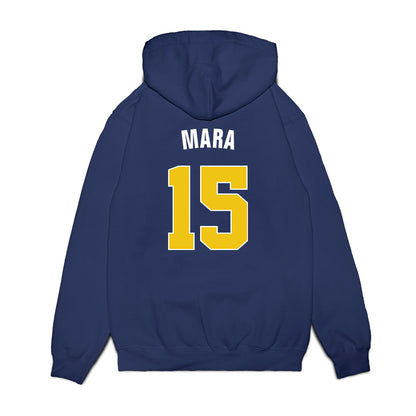 Michigan - NCAA Men's Basketball : Aday Mara - NCAA® National Champions Fleece Hooded Sweatshirt-1