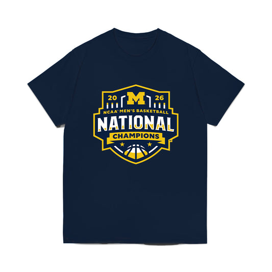 Michigan - NCAA Mens Basketball - National Champions NCAA® March Madness® 2026 Comfort Colors T-Shirt-0