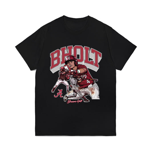 Alabama - NCAA Baseball : Brennan Holt - Comfort Colors T-Shirt-0