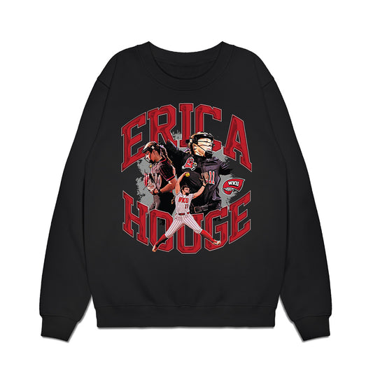 Western Kentucky - NCAA Softball : Erica Houge - Collage Premium Crewneck Sweatshirt-0